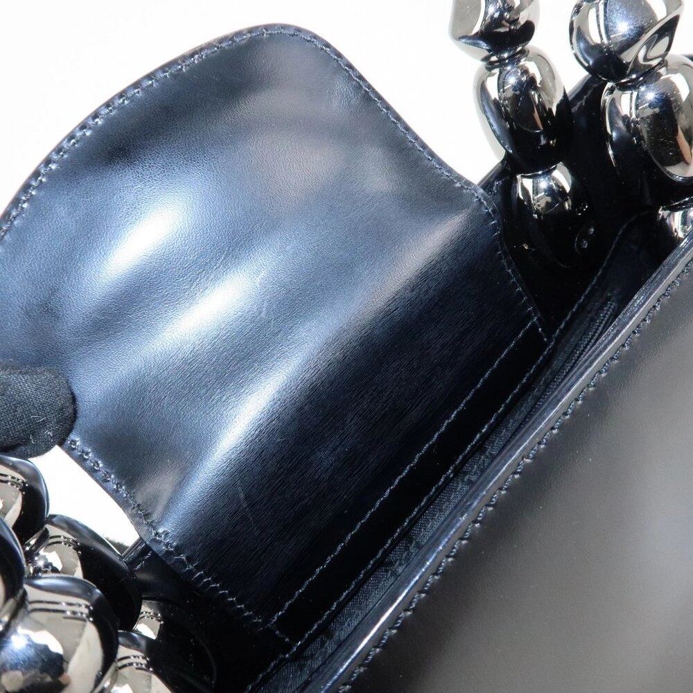 ❤️Authentic Christian Dior Enamel Leather Maris Pearl Hand Bag❤️ - Picture 14 of 16
